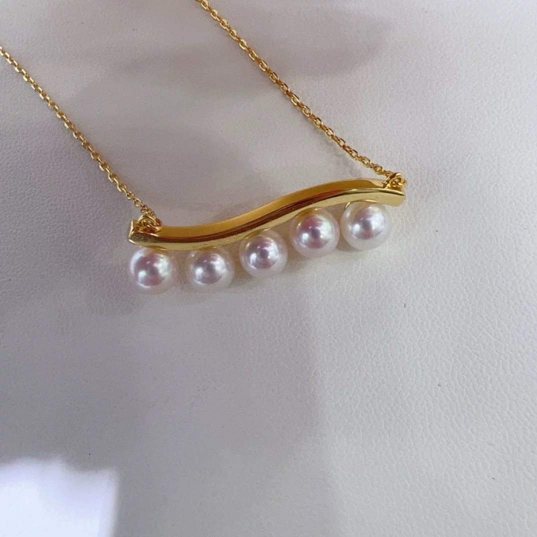 (P001) S925 skateboarding pendant freshwater Akoya