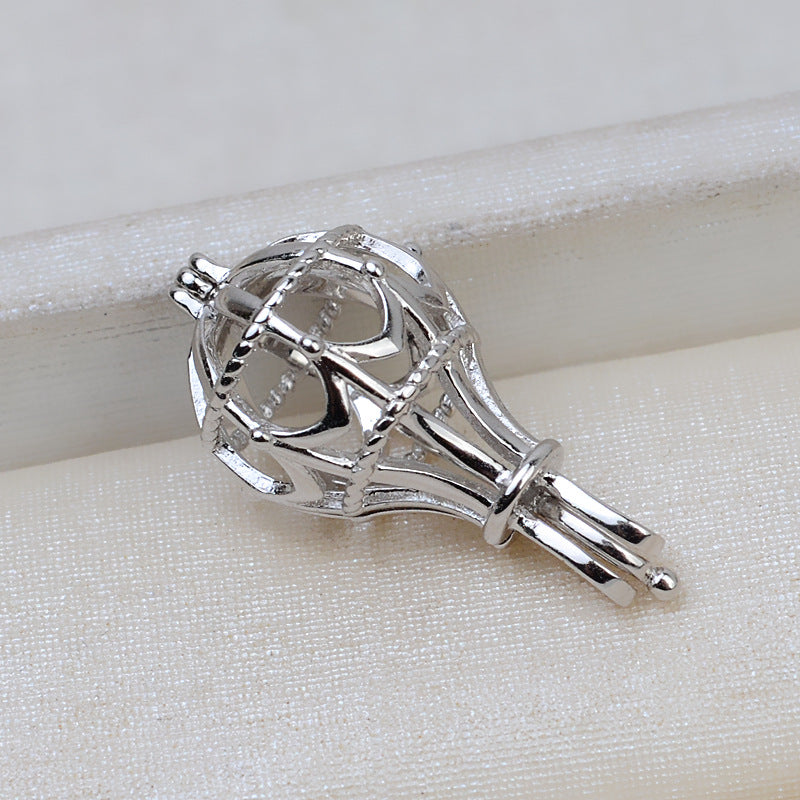 S925 sterling silver cage(C10)