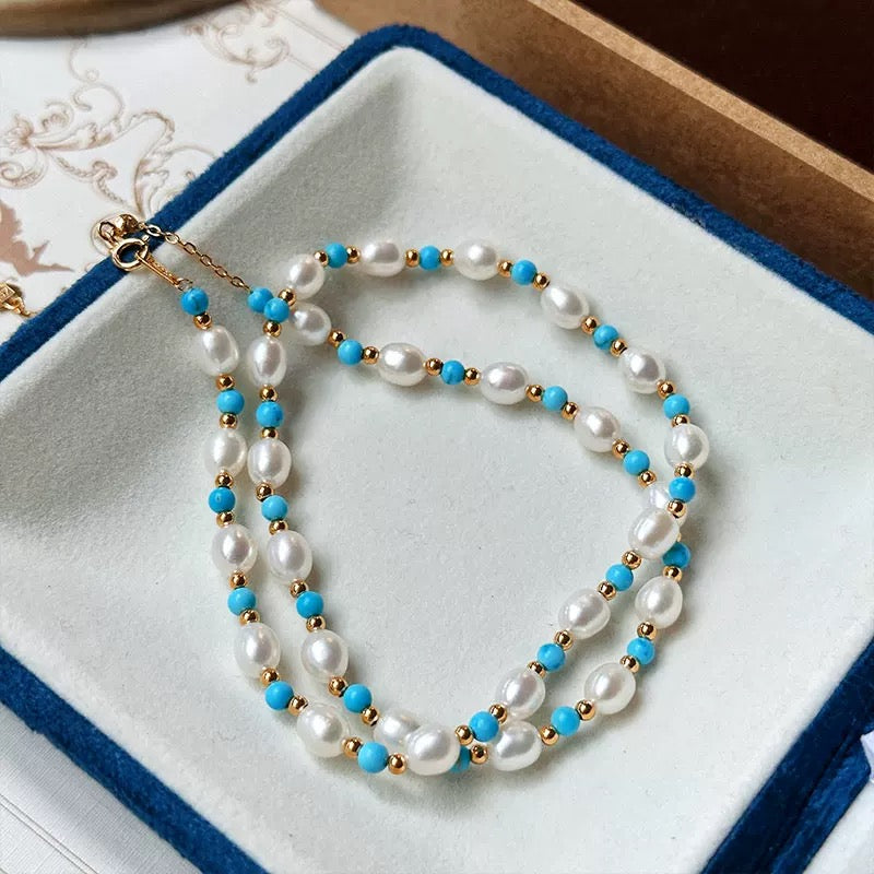 (N027)collarbone necklace and bracelet/choker/S925