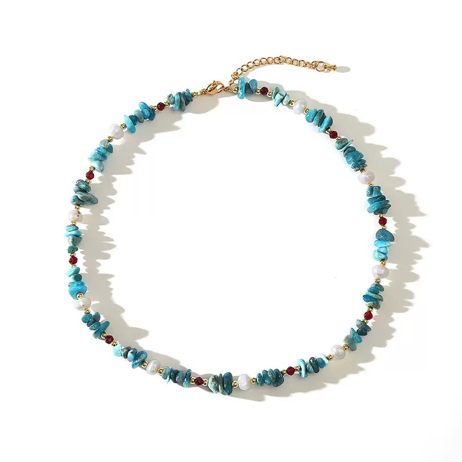 (J067)Exquisite Bohemian Baroque Pearl set Elegant Statement Pieces