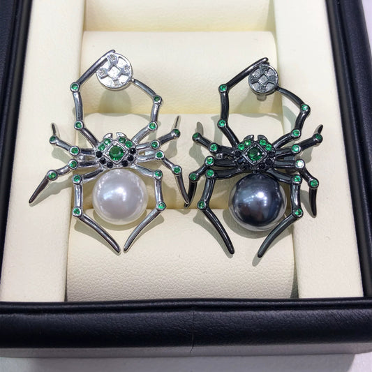 Spider brooch or pendant Setting/S925 & Copper