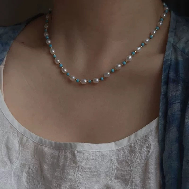 (N027)collarbone necklace and bracelet/choker/S925