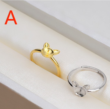 (RS003)Cat ring setting