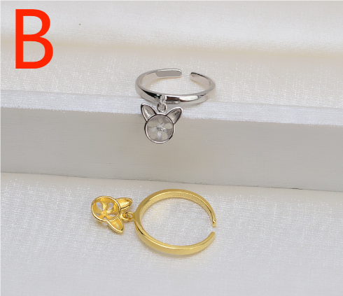 (RS003)Cat ring setting