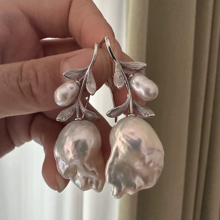 (ES007) S925 sterling silver earring setting