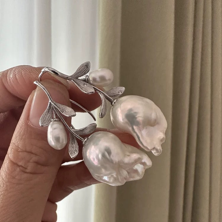 (ES007) S925 sterling silver earring setting