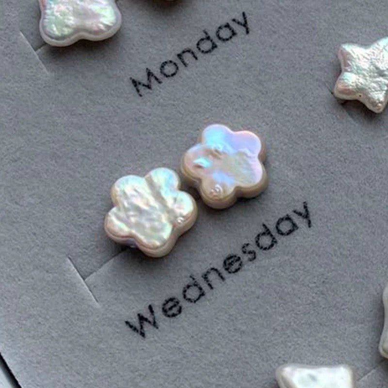 (E080)Star/Flower/Heart etc. earring stud S925