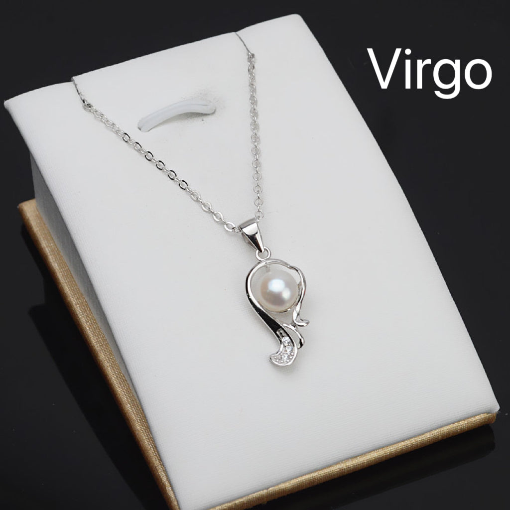 (P017) S925 sterling silver Zodiac pendant