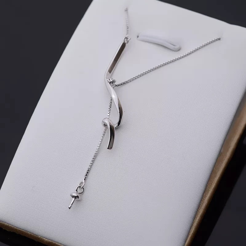 (P66)  S925 sterling silver Dragonfly pendant setting