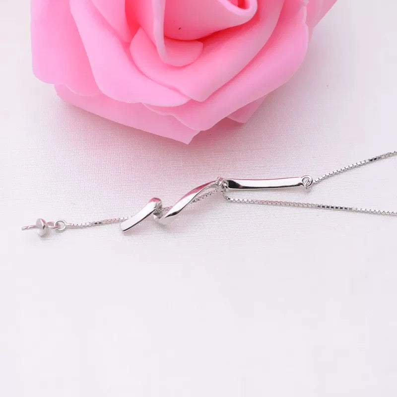 (P66)  S925 sterling silver Dragonfly pendant setting