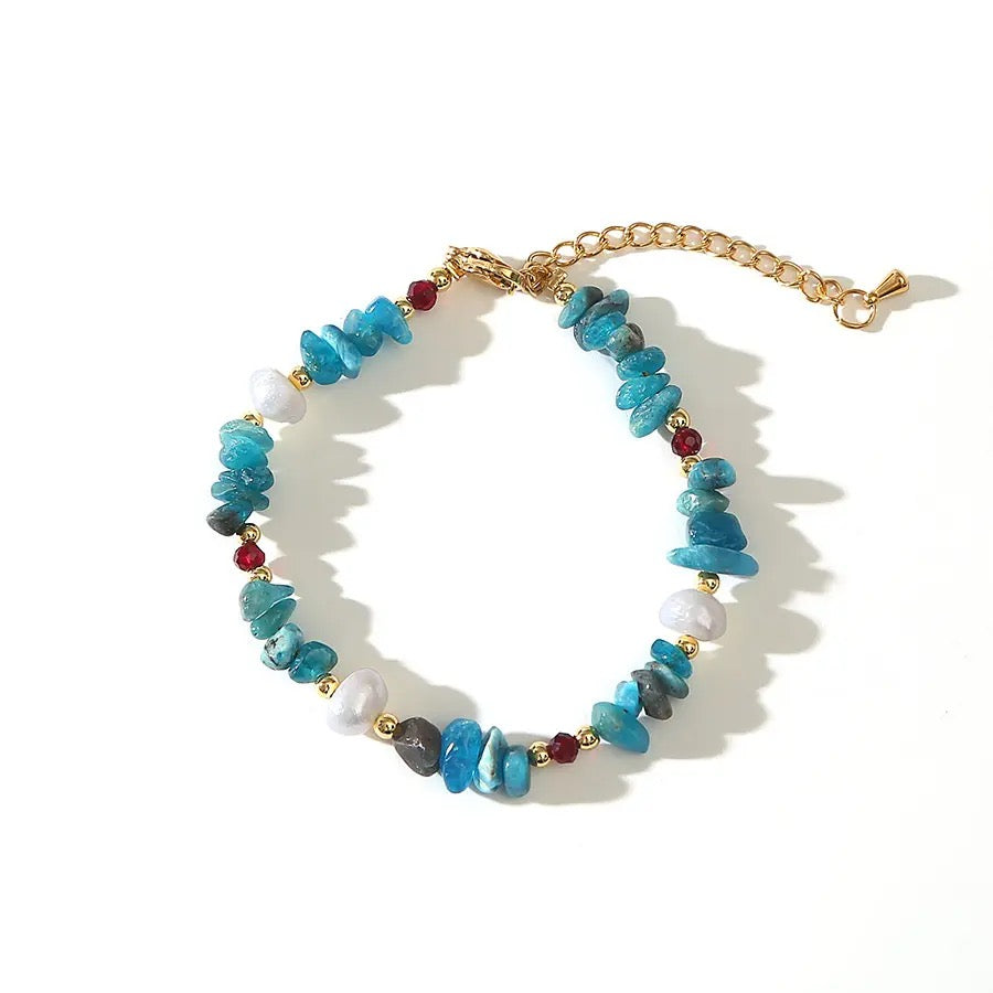 (J067)Exquisite Bohemian Baroque Pearl set Elegant Statement Pieces