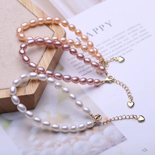 (B001) Full pearl bracelet