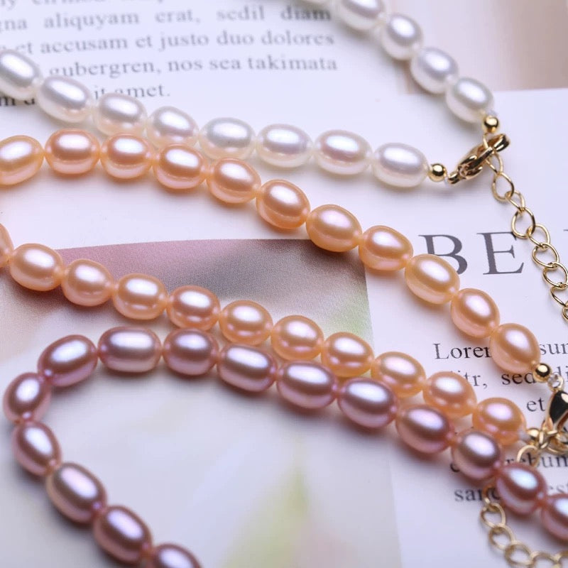 (B001) Full pearl bracelet