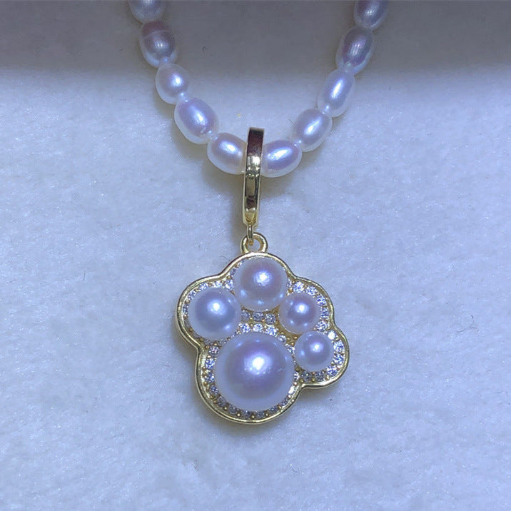 S925 Silver cat claw pendant