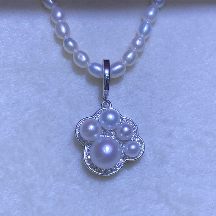 S925 Silver cat claw pendant