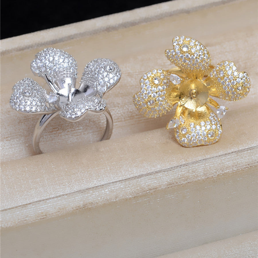 (RS032)S925 sterling silver ring setting