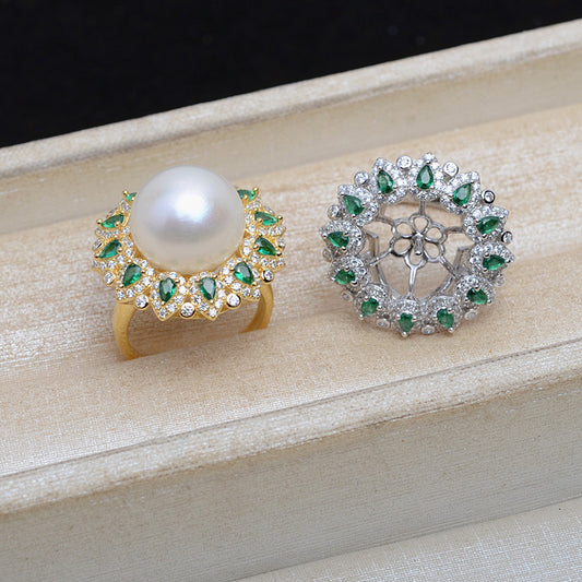 (RS030)S925 sterling silver ring setting