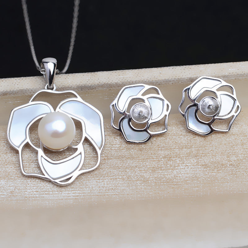 (S020)  S925 sterling silver set setting