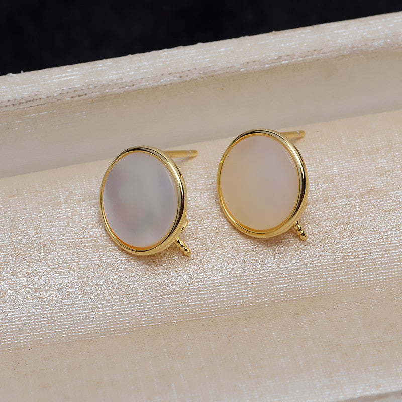 (S025)  S925 sterling silver set setting