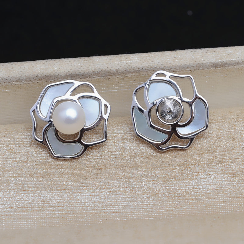 (S020)  S925 sterling silver set setting