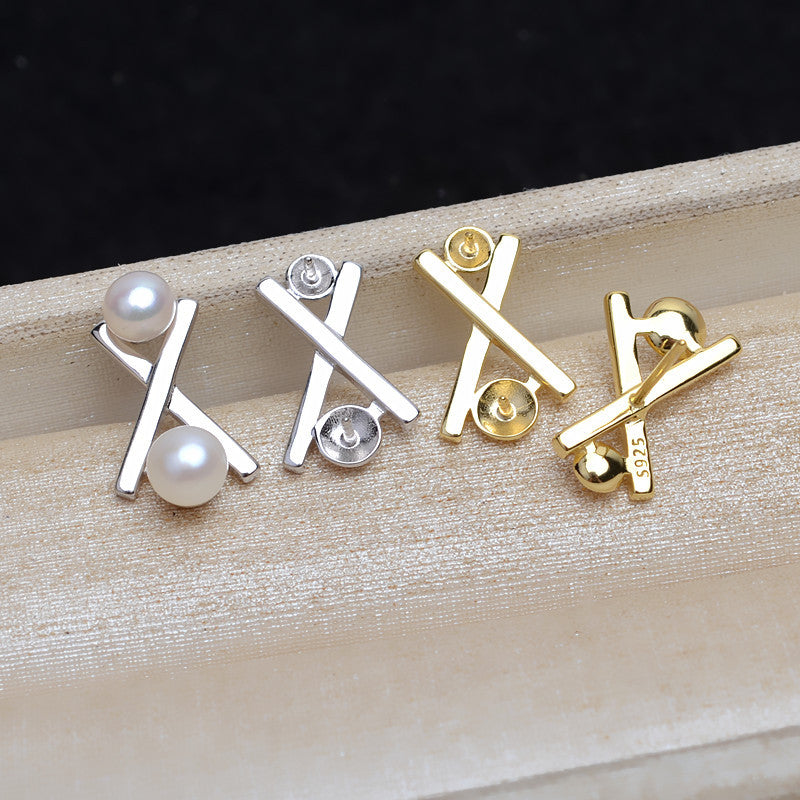 (S006)  S925 sterling silver set setting