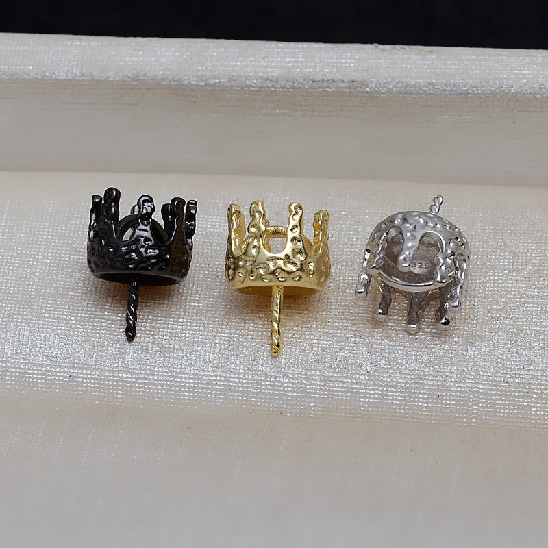 S925 sterling silver baroque setting  (S30-1)