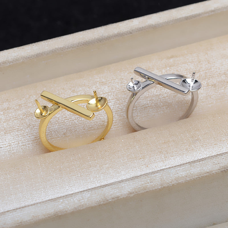 (S006)  S925 sterling silver set setting