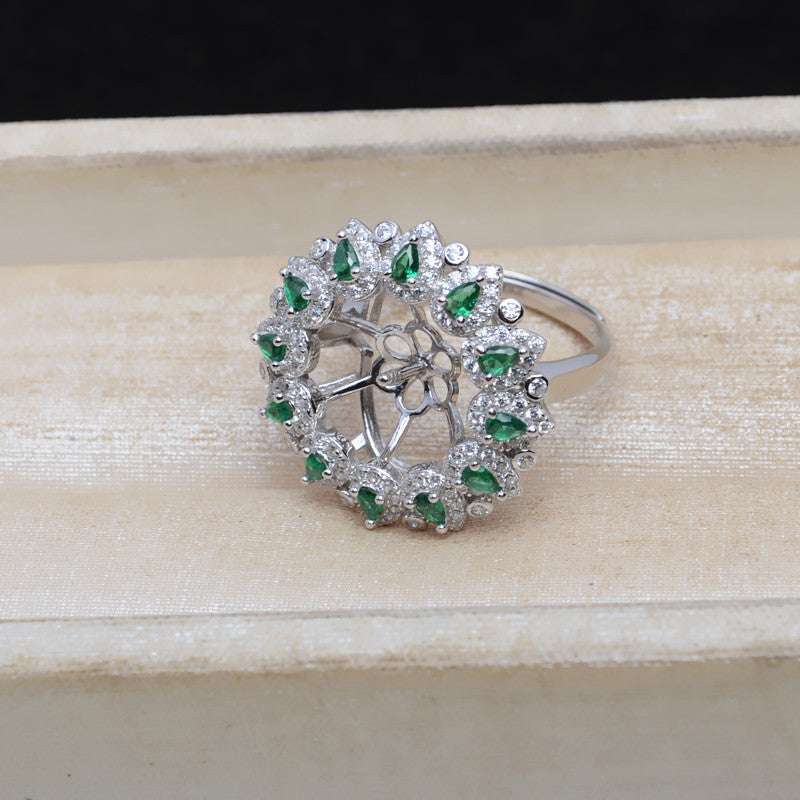 (RS030)S925 sterling silver ring setting