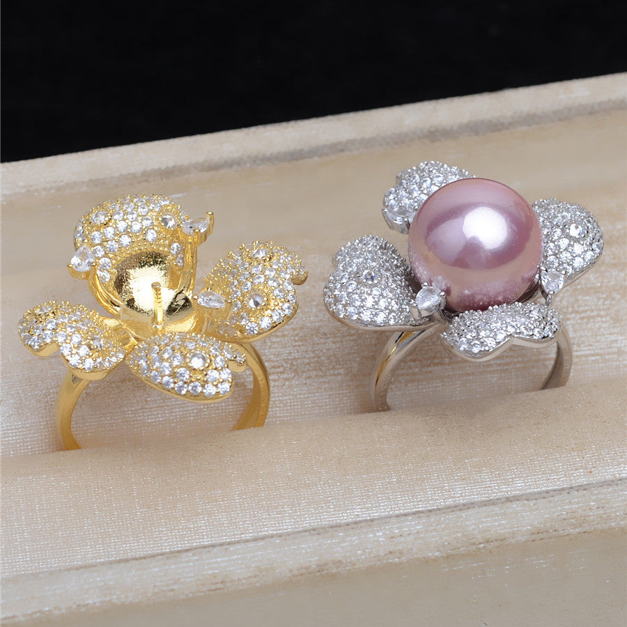 (RS032)S925 sterling silver ring setting