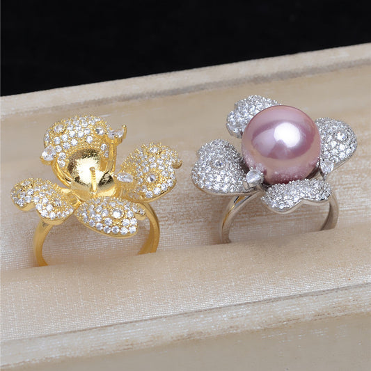 (RS032)S925 sterling silver ring setting