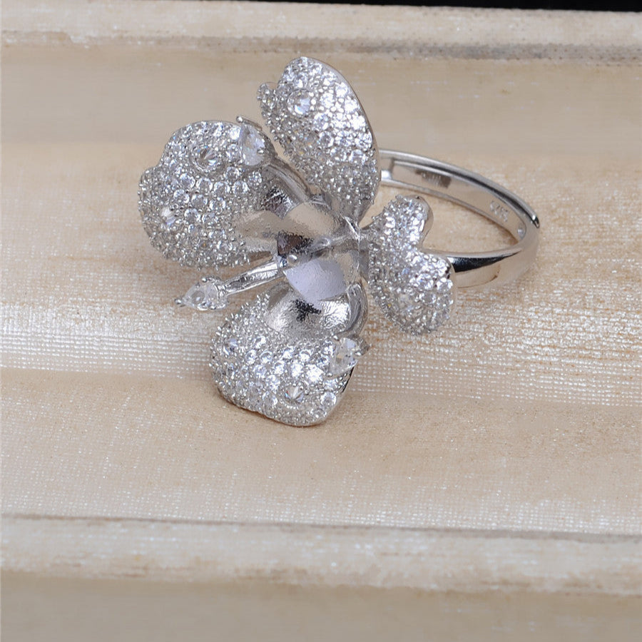 (RS032)S925 sterling silver ring setting