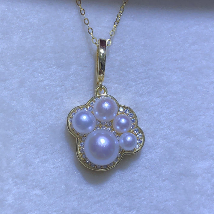 S925 Silver cat claw pendant