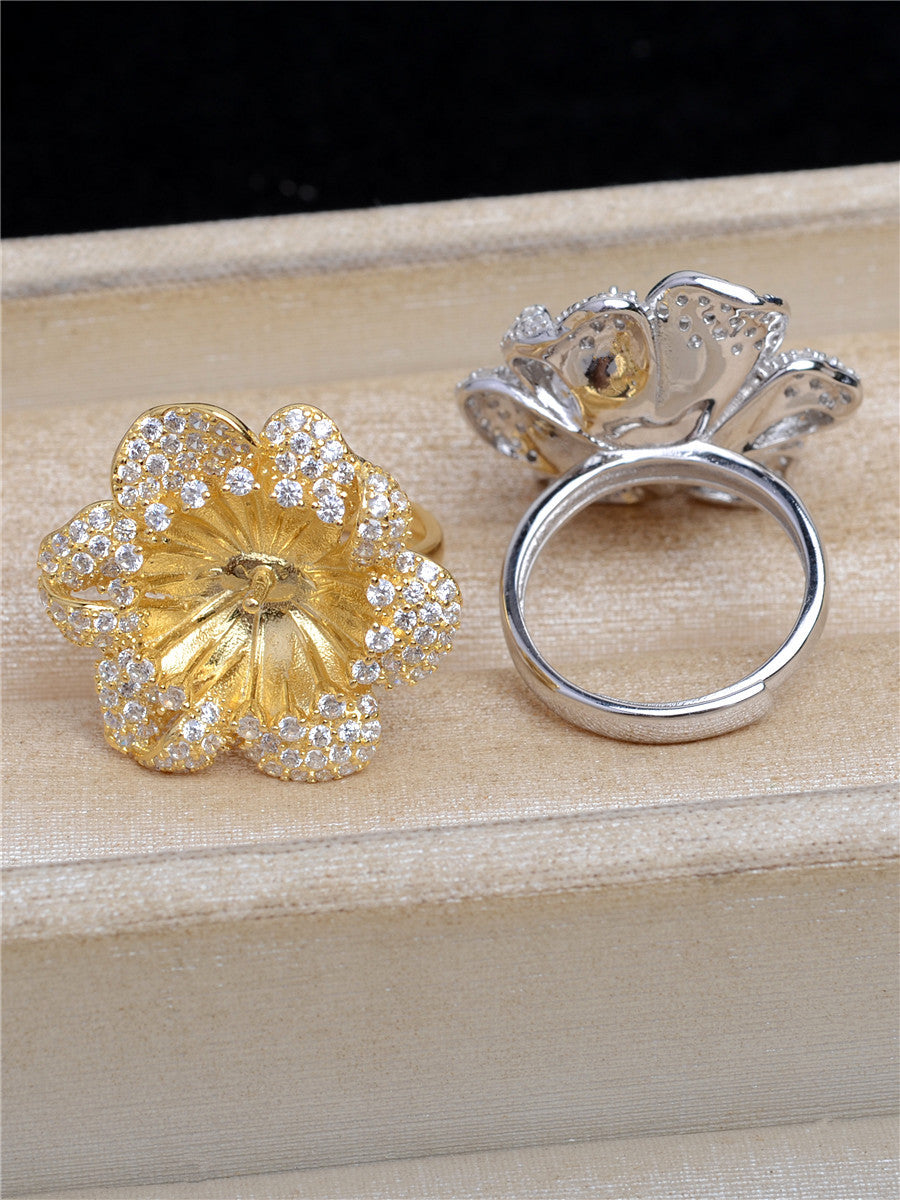 (RS033)S925 sterling silver ring setting