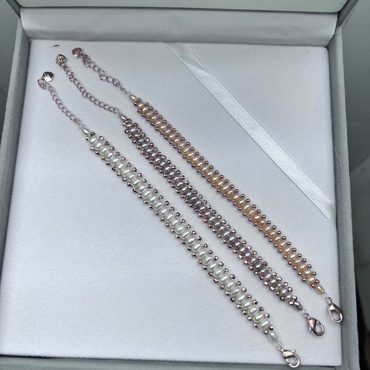 (B004) Woven bracelet