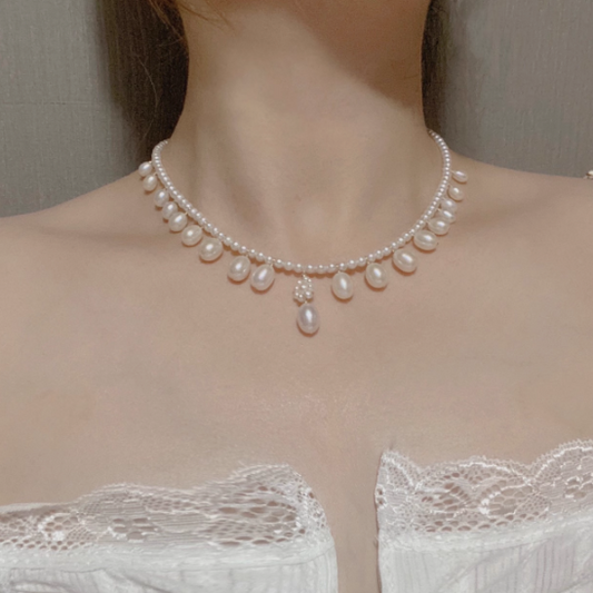(N044)Freshwater pearl necklace