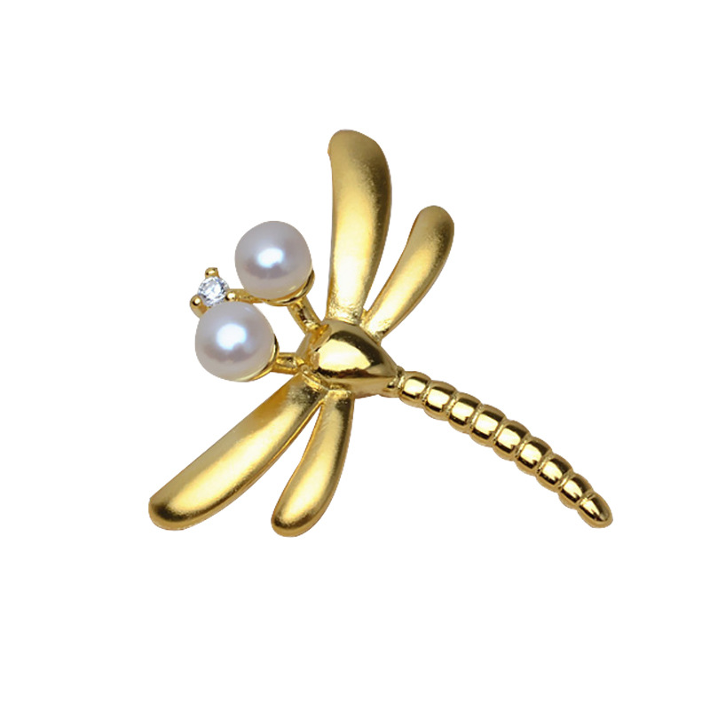 S925 sterling silver Dragonfly pendant setting(P29)