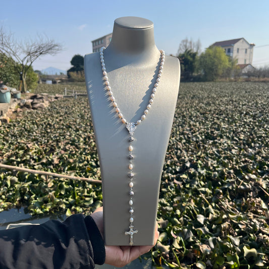 (N106)Rosary long necklace