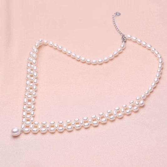 (N096)Pearl necklace