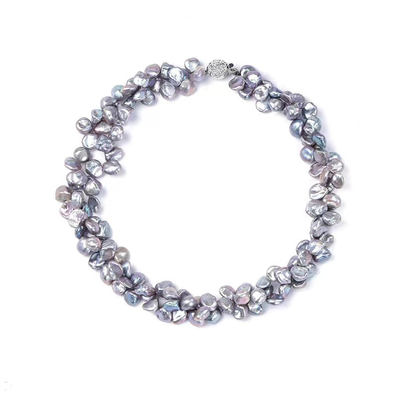 (N011)Baroque pearl necklace USD2000