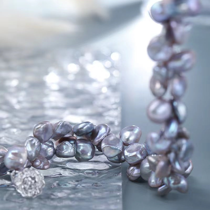 (N011)Baroque pearl necklace USD2000