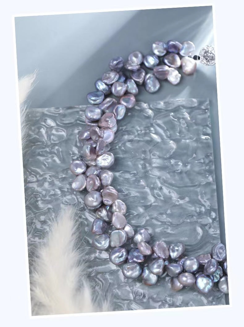 (N011)Baroque pearl necklace USD2000