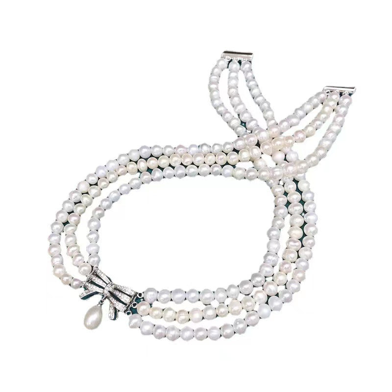 (N018)Bow-tie necklace