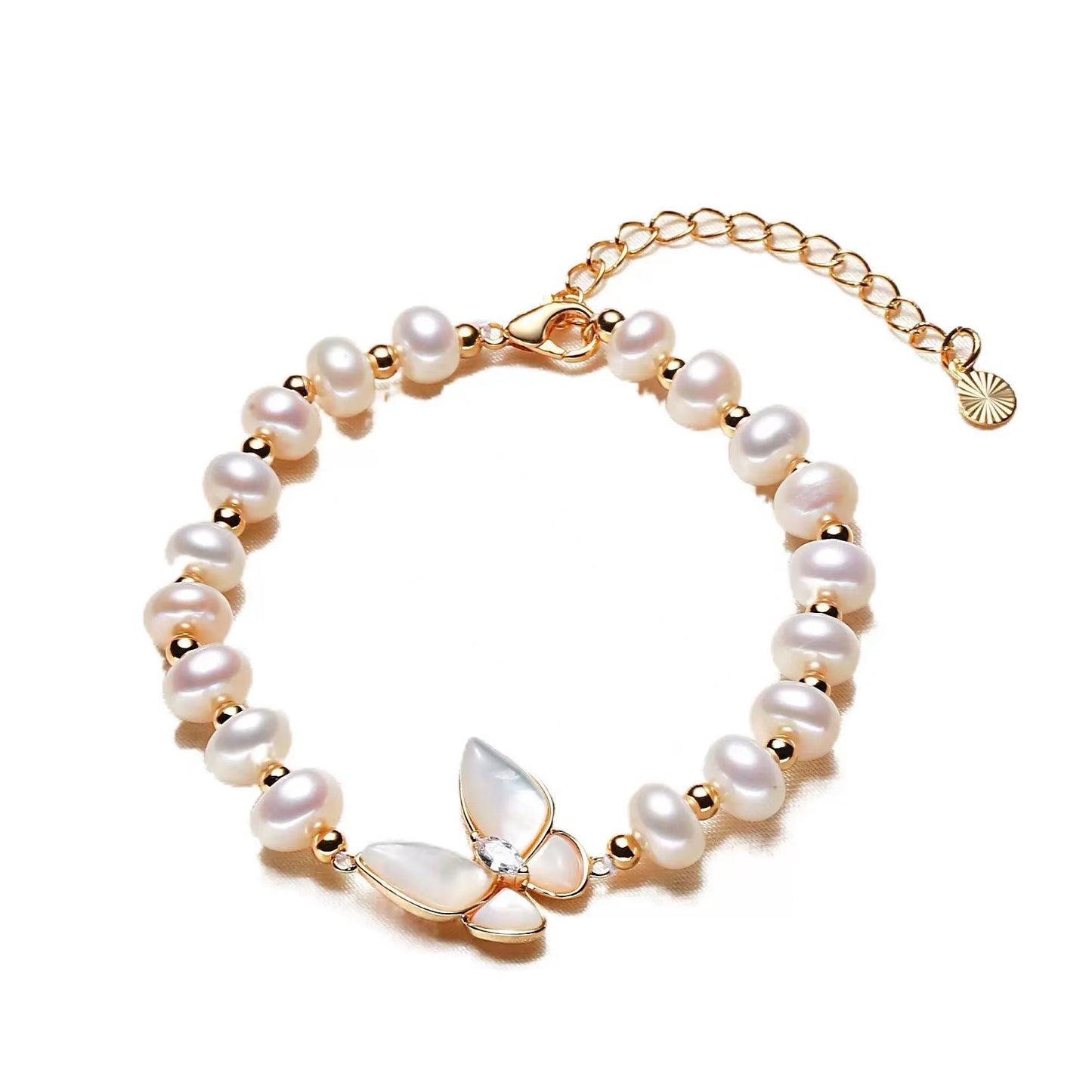 (B056) Butterfly bracelet