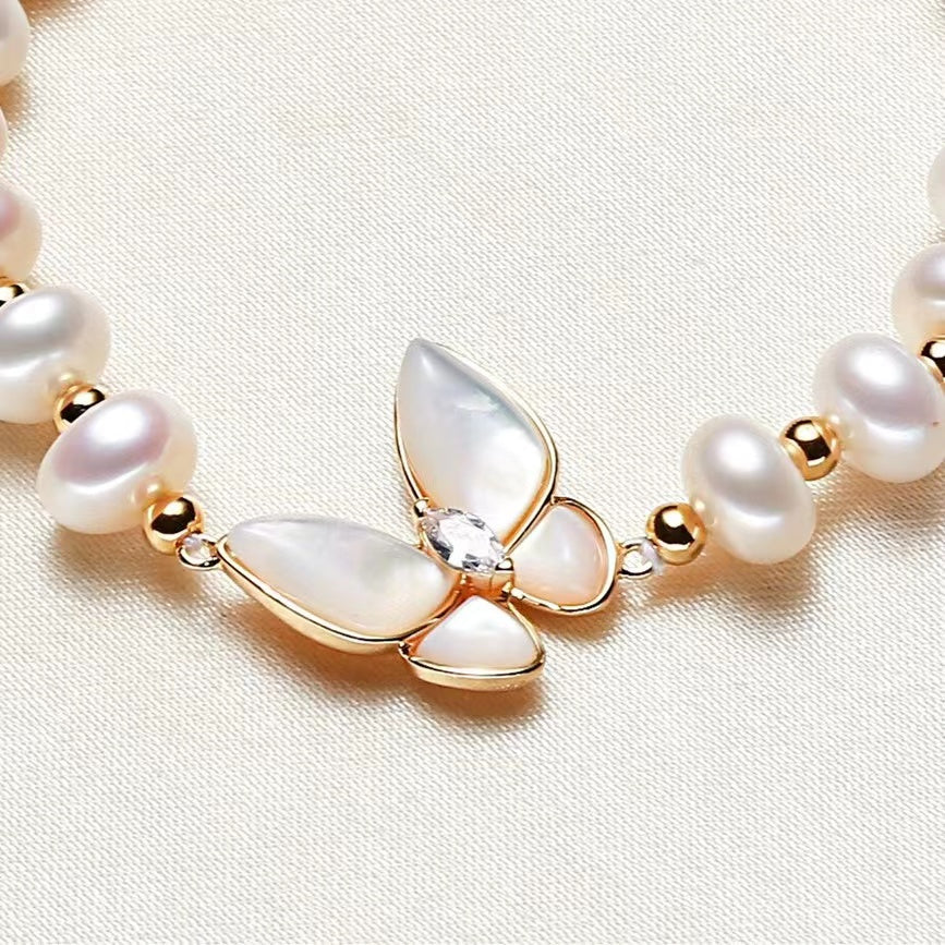 (B056) Butterfly bracelet