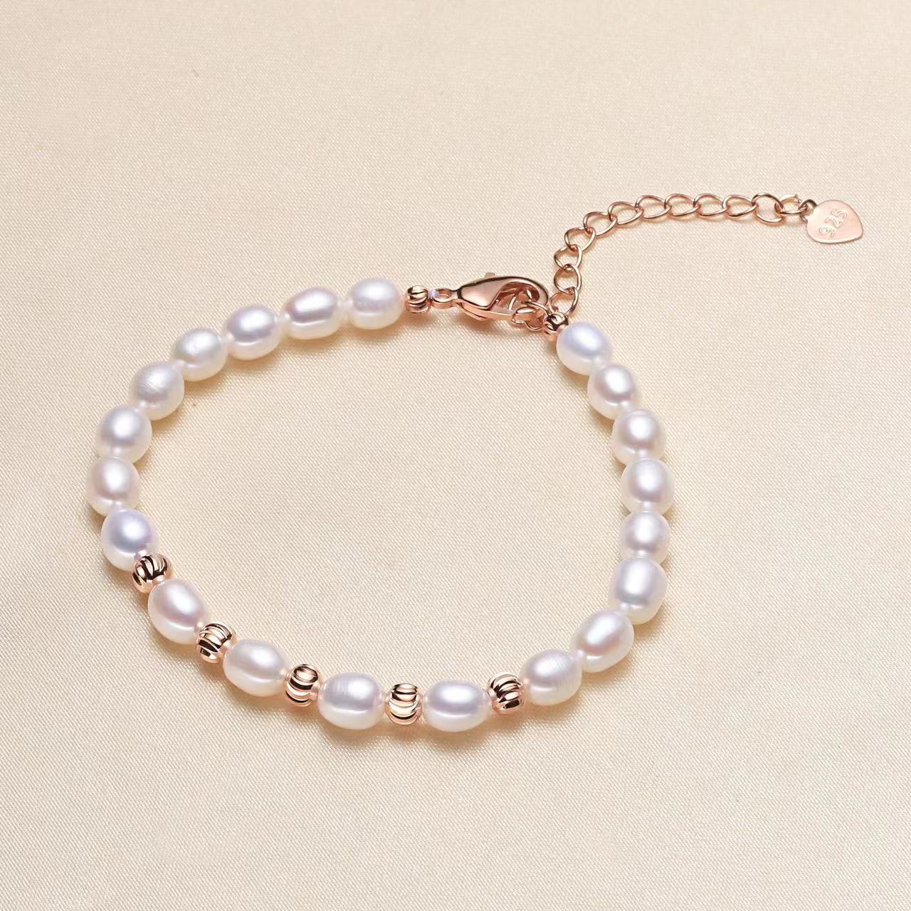 (B045) Freshwater pearl bracelet