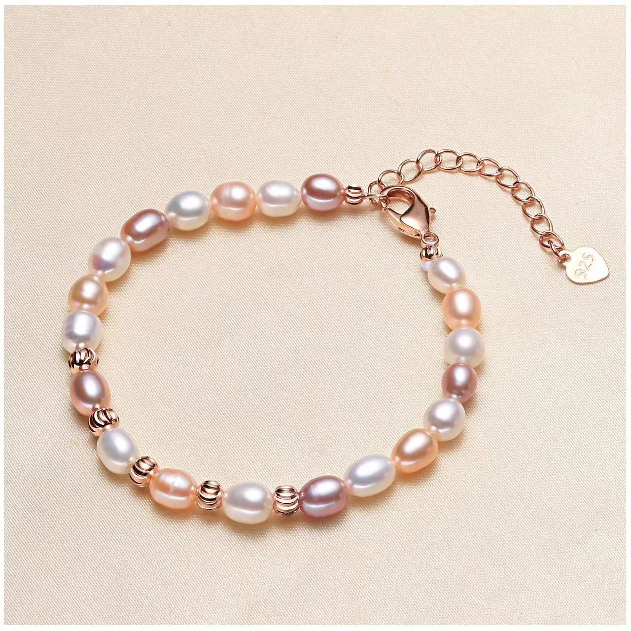 (B045) Freshwater pearl bracelet