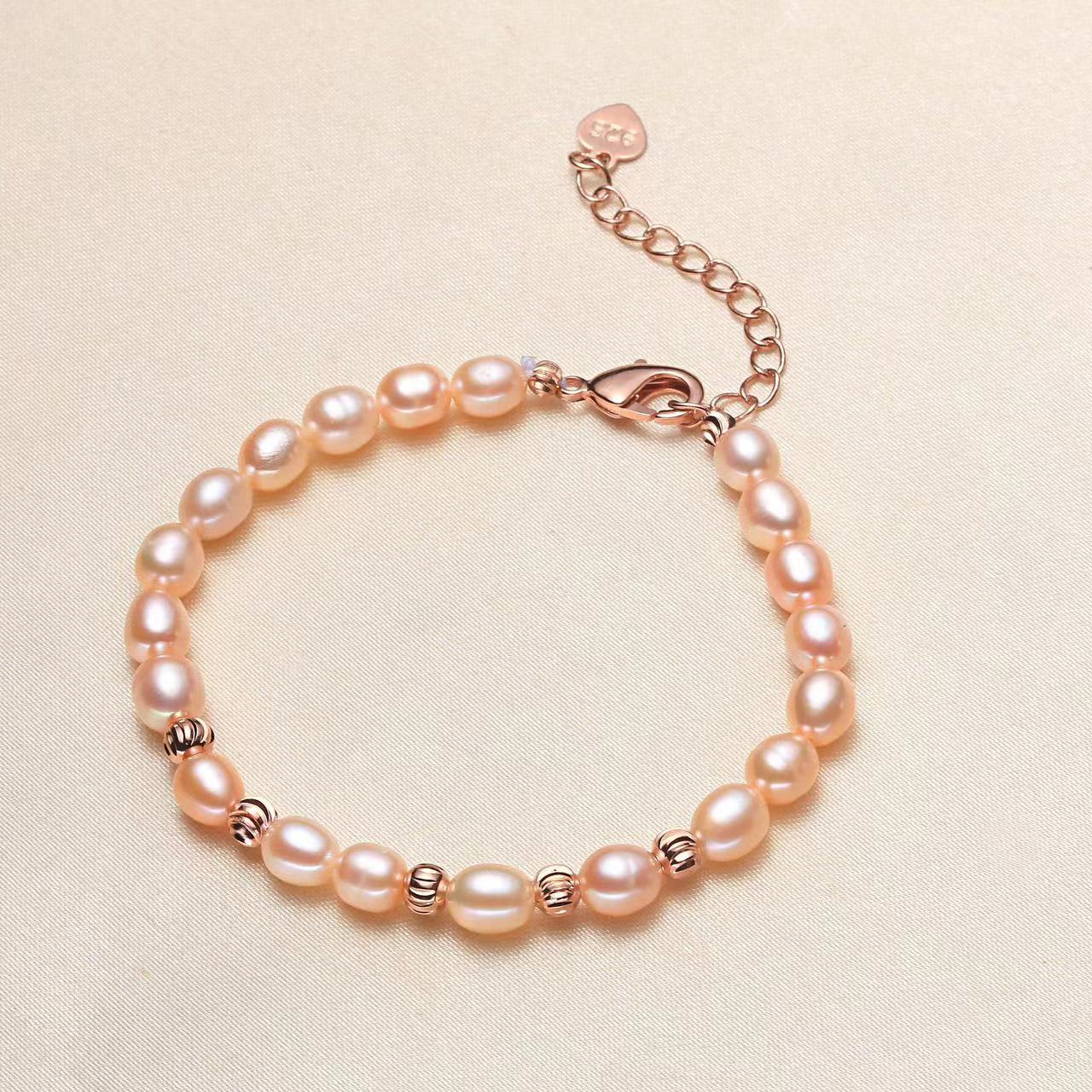 (B045) Freshwater pearl bracelet