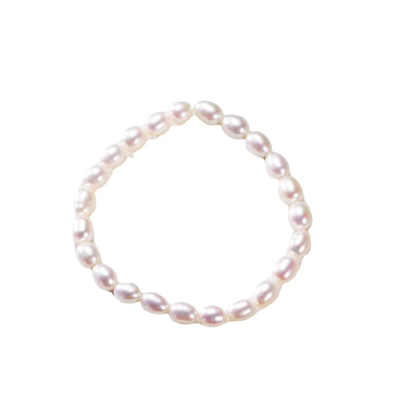 (B042) Full pearl bracelet