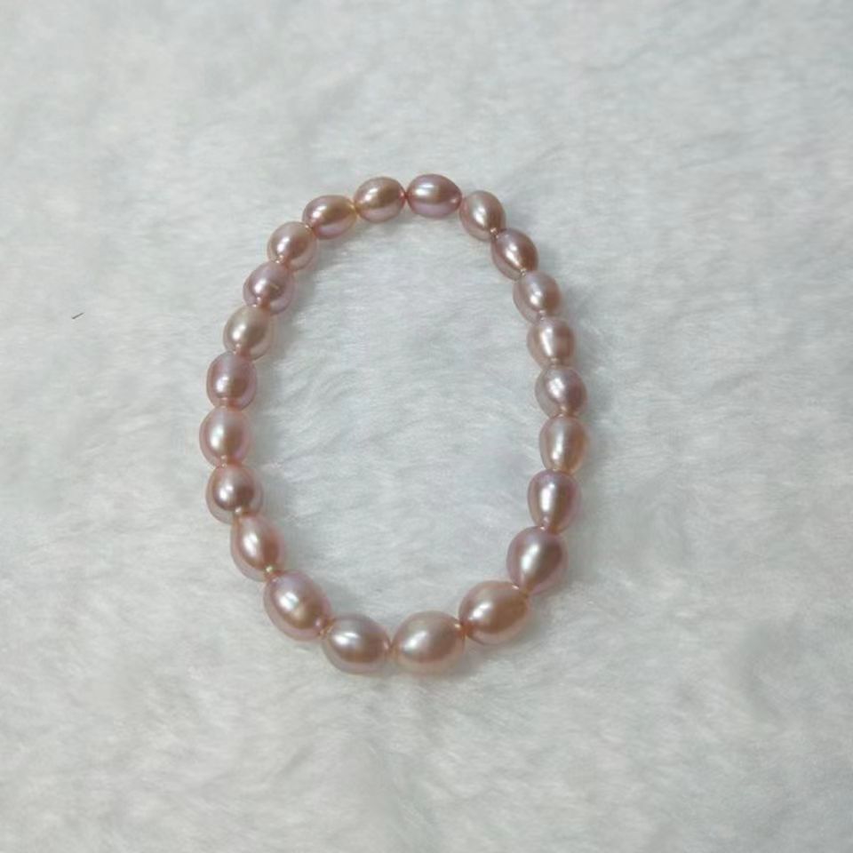 (B042) Full pearl bracelet