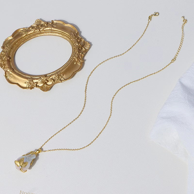 (P030) Legendary Baroque Pearl Pendant USD55